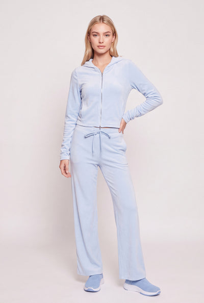 Lillian Velour Drawstring Pants