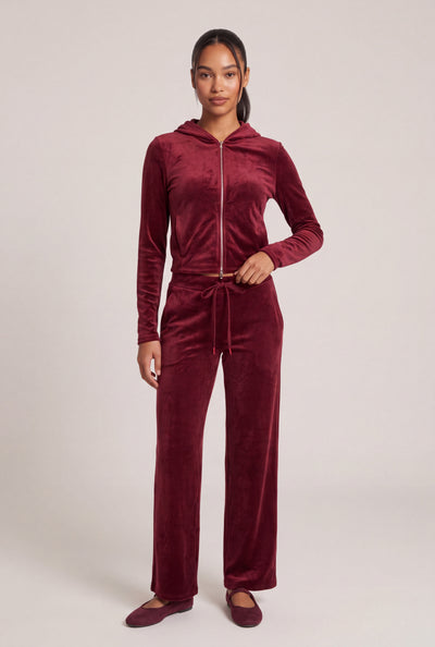 Lillian Velour Drawstring Pants