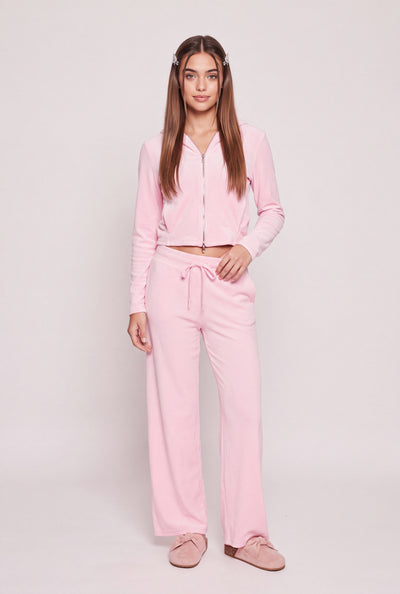 Lillian Velour Drawstring Pants