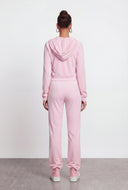 Neriah Velour High Waist Flare Sweatpants