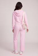 Velour Zip Hoodie