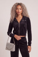Glam Crop Hoodie
