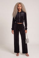 Glam Crop Hoodie