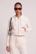 Glam Crop Hoodie