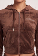 Glam Crop Hoodie