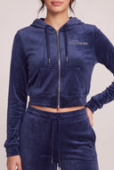 Glam Crop Hoodie