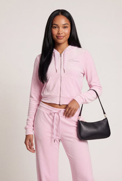 Glam Crop Hoodie