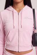 Glam Crop Hoodie
