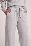 Drawstring Wide Leg Sweatpants