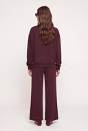 Drawstring Wide Leg Sweatpants