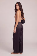 Satin Wide Leg Pants