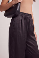 Satin Wide Leg Pants