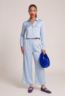 Satin Wide Leg Pants