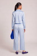 Satin Wide Leg Pants