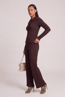 Leilani Textured Button Front Top