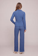 Leilani Textured Button Front Top