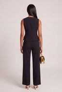 Claire Peplum Blazer Vest