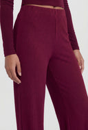 Adriana Ribbed Casual Pants