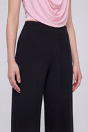Florence Ribbed Pull On Wide-Leg Pants
