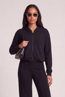 Hanna Zip Bubble Hoodie