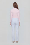 Georgia Brush Knit Pintuck Pull On Pants