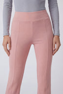 Georgia Brush Knit Pintuck Pull On Pants