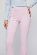 Georgia Brush Knit Pintuck Pull On Pants