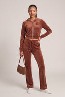 Josie Velour Zip Hoodie