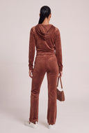 Josie Velour Zip Hoodie