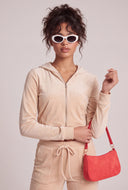 Josie Velour Zip Hoodie