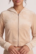 Josie Velour Zip Hoodie