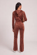 Josie Velour Flare Pants