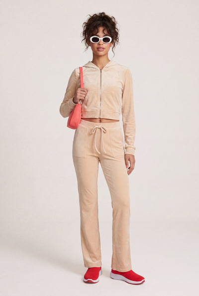 Josie Velour Flare Pants