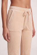Josie Velour Flare Pants