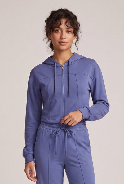 Emery Crop Zip Hoodie