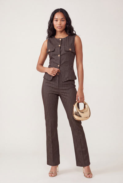 Leah High Waist Dress Pants