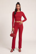 Clare Fold Over Pants