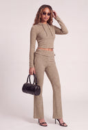 Delilah Fold Over Flare Pants