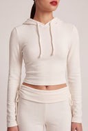 Delilah Hooded Crop Top