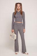 Delilah Hooded Crop Top