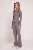 Delilah Hooded Crop Top