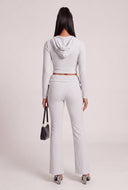 Delilah Hooded Crop Top