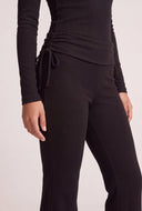 Fold Over Flare Pants