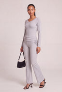 Fold Over Flare Pants
