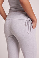 Fold Over Flare Pants