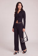 Brushed Double Zip Front Shirt