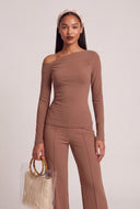 Georgia One Shoulder Top