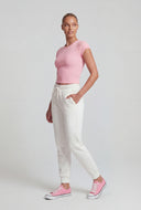 Drawstring Fleece Lined Joggers