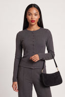 Helena Button Front Top