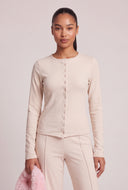 Helena Button Front Top